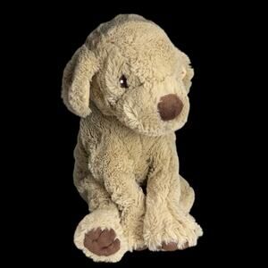 FOCO Floppy Labrador Retriever Puppy Plush 14 in Beige Soft Cuddly Dog Toy